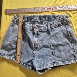 wild fable Light Wash High-Rise Denim Shorts